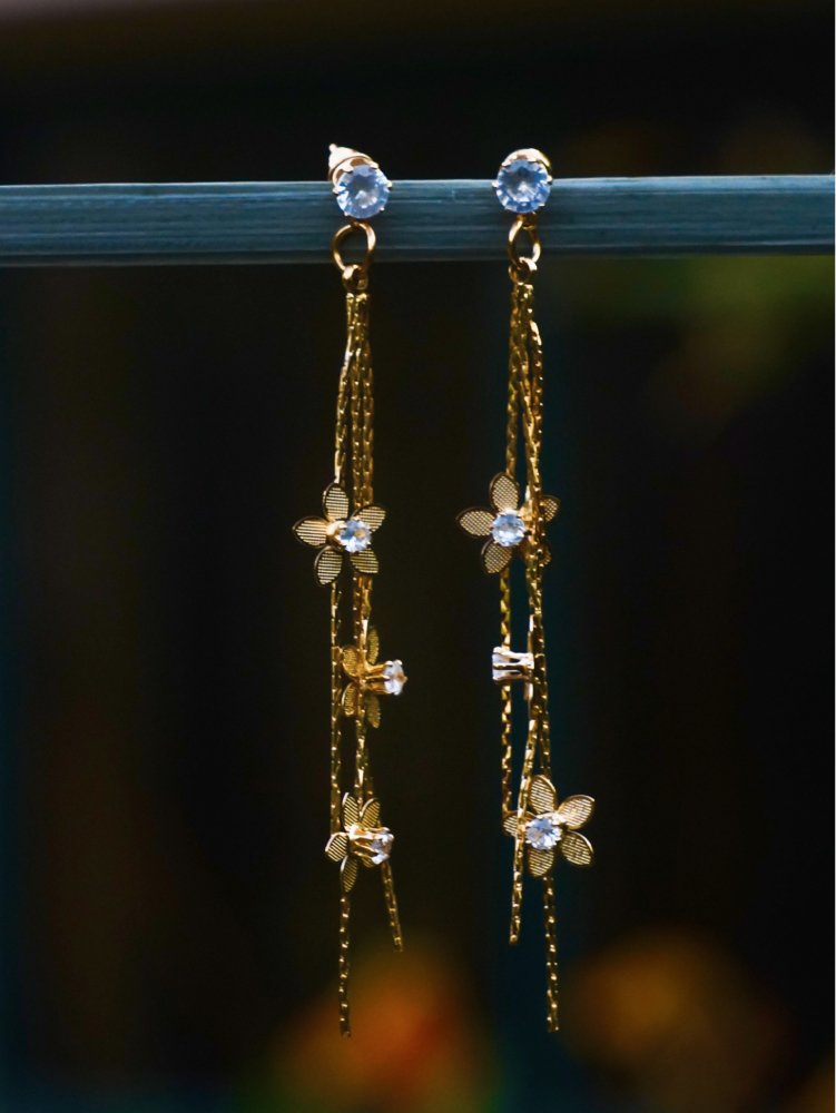 Butterfly Tassel Earrings