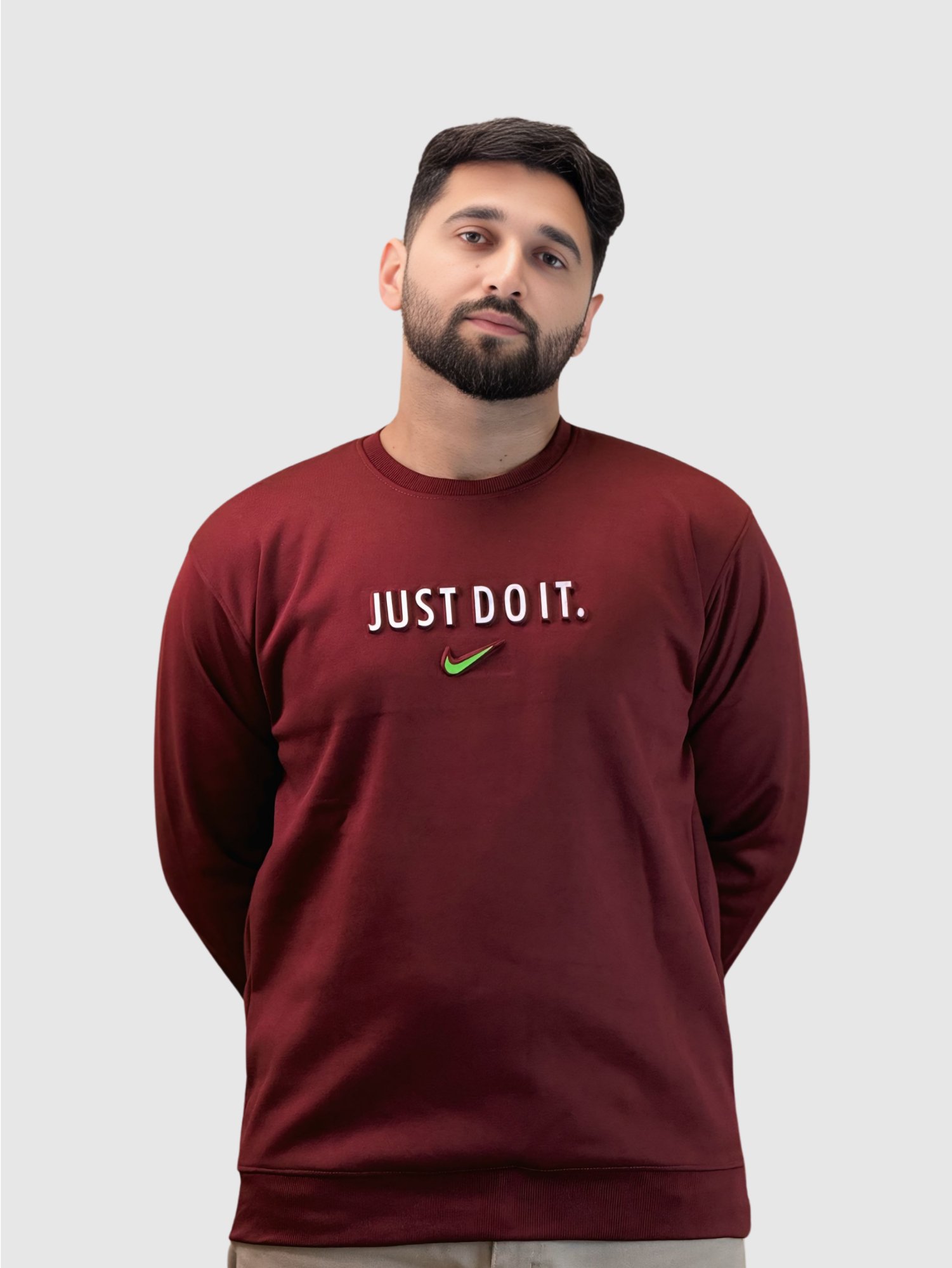 Nik Premium Sweatshirt (Maroon)