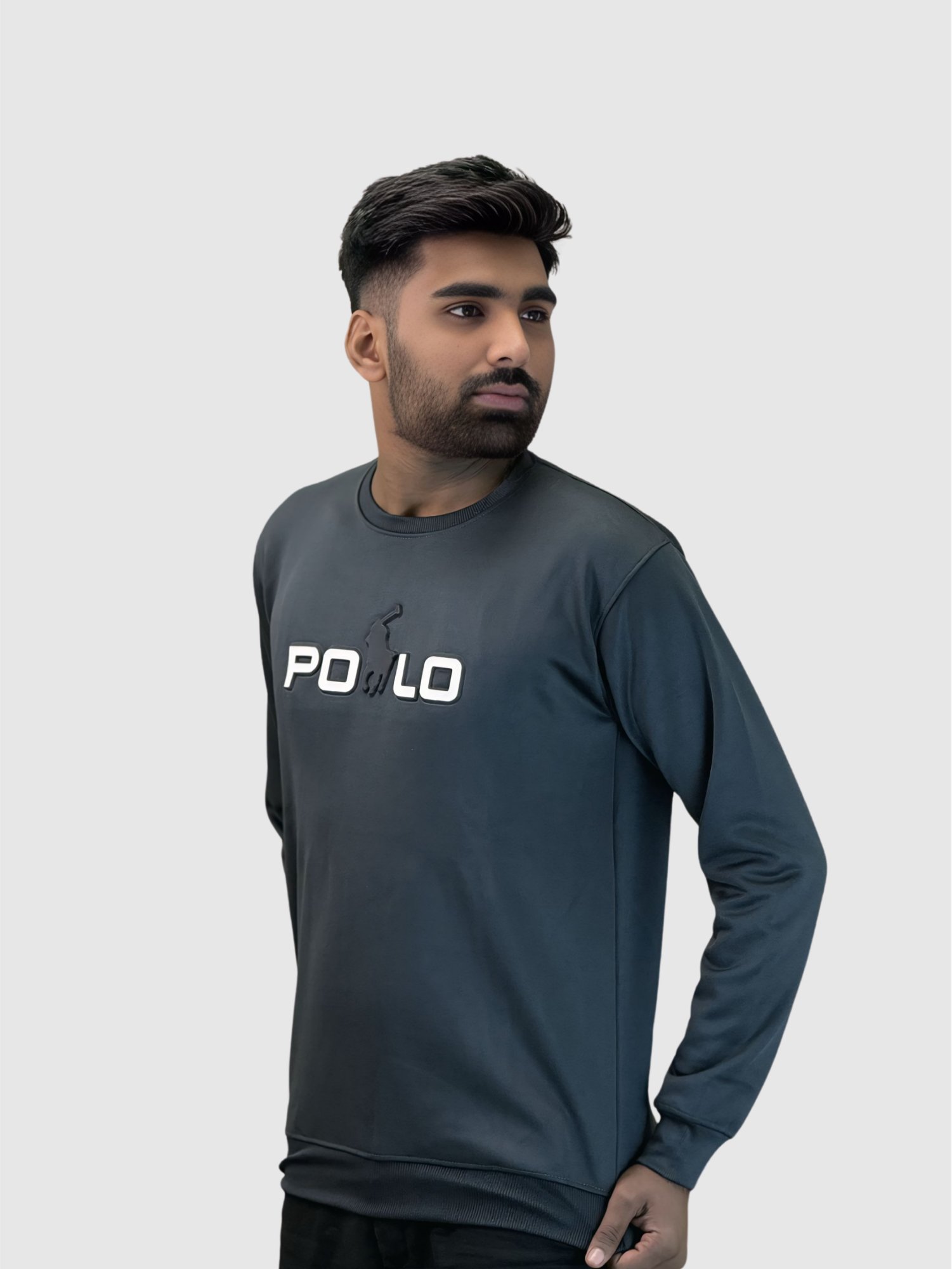 Polo Premium Sweatshirt (Gray) - Image 6