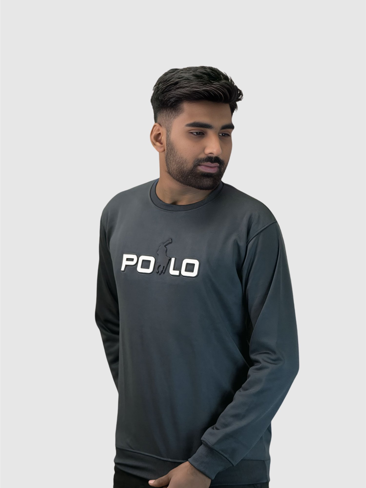 Polo Premium Sweatshirt (Gray) - Image 7