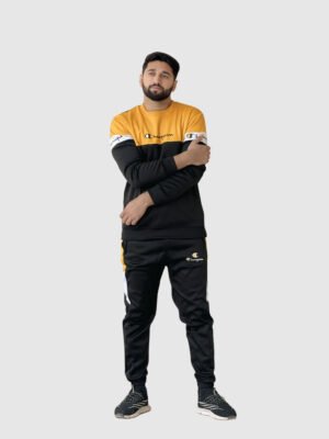 Champion Two-Tone Tracksuit (Yellow & Black)